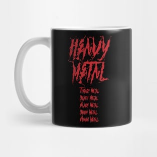 Heavy Metal Tour Mug